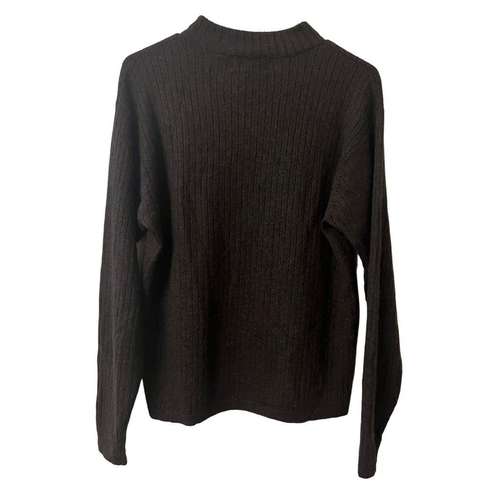 Trader Bay Merino Wool Blend Pullover Ribbed Swea… - image 3